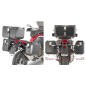 Telaietti laterali Kappa KLO1179CAM Africa Twin CRF1100L Monokey Cam-Side per Trekker Outback