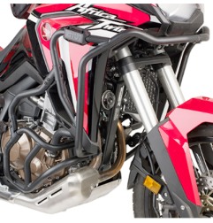 Paraserbatoio tubolare alto in acciaio GIVI TNH1179 per Honda Africa Twin CRF1100L nero