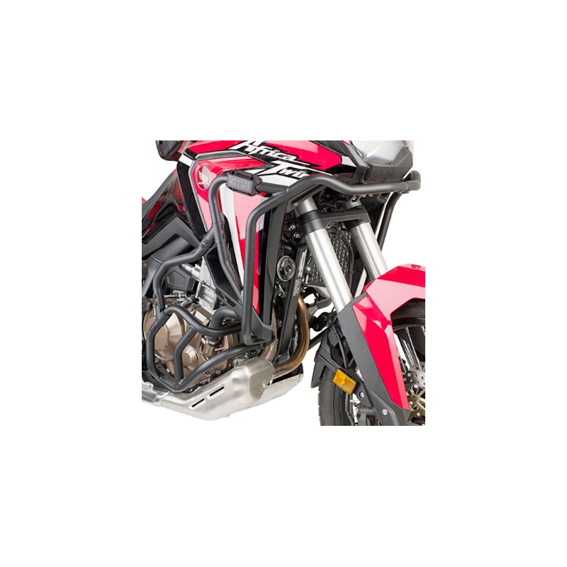 Paraserbatoio tubolare alto in acciaio GIVI TNH1179 per Honda Africa Twin CRF1100L nero