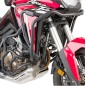 Paraserbatoio tubolare alto in acciaio GIVI TNH1179 per Honda Africa Twin CRF1100L nero