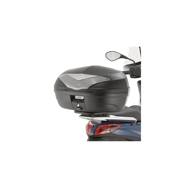 Portapacchi posteriore Kappa KR5612 per bauletti Monolock Nero Piaggio Medley 125-150 2016