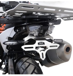 Portatarga R&G LP0270SI in acciaio inox per KTM 790 Adventure dal 2019