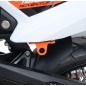 Piastra R&G TH0027 per aggancio cinghie fissaggio KTM 790 Adventure e Yamaha Tenerè 700 dal 2019 Nero o Arancione