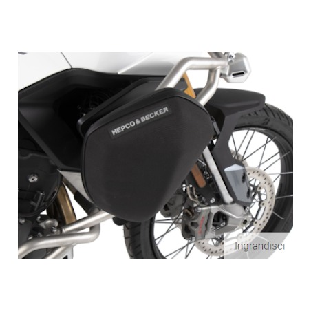 Borse V1 Hepco Becker 6417605 00 01 da paramotore tubolare  per Triumph Tiger 900 dal 2020