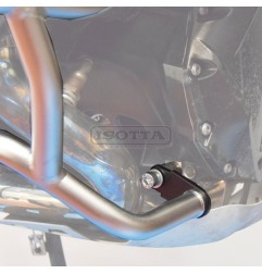 Paramotore Isotta TB1157-PT01N per BMW R1250GS ferro testurizzato nero + paracolpi