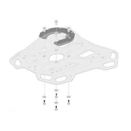 Aggancio SW-Motech GPT.00.152.36000/B borse serbatoio  PRO TANKRING per portapacchi ADVENTURE-RACK