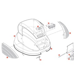 Coperchio bauletto Givi Z370CNMR montato valigie monolock E370