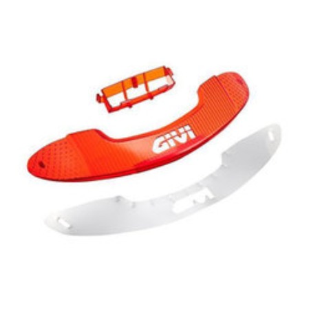 Catadiottro centrale Givi Z1648R valigie E340 rosso