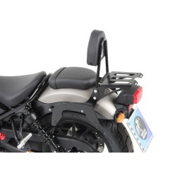 Hepco e Becker 611998 00 01 Schienale passeggero con portapacchi nero per Honda CMX 500 Rebel 