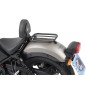 Hepco Becker 612998 00 01 Portapacchi con schienale nero per Honda CMX 500 Rebel 