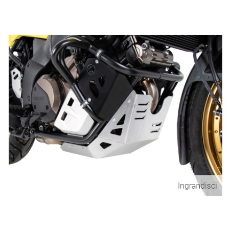 Hepco Becker 8113544 00 12 Paracoppa in alluminio per Paramotore originale Suzuki V-Strom 1050 XT