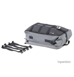 BORSA POSTERIORE IN PELLE RUGGED 19 LITRI MARRONE INCLUSO SGANCIO RAPIDO  PER ATTACCO PORTAPACCHI Hepco & Becker, vendita online accessori moto, valige alluminio per moto bmw