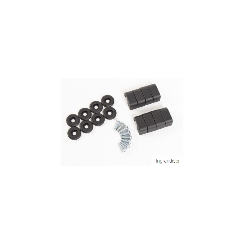 Hepco Becker 500100 Kit montaggio piastra universali XTRAVEL BASIC a telaietti laterali H&B