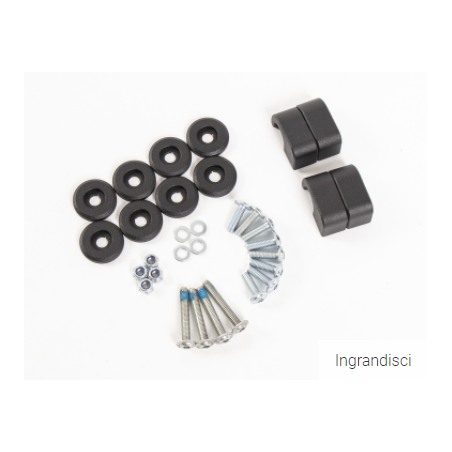 Hepco Becker 500103 Kit montaggio piastra universale XTRAVEL BASIC su telaietti Givi PL - PLR ... CAM