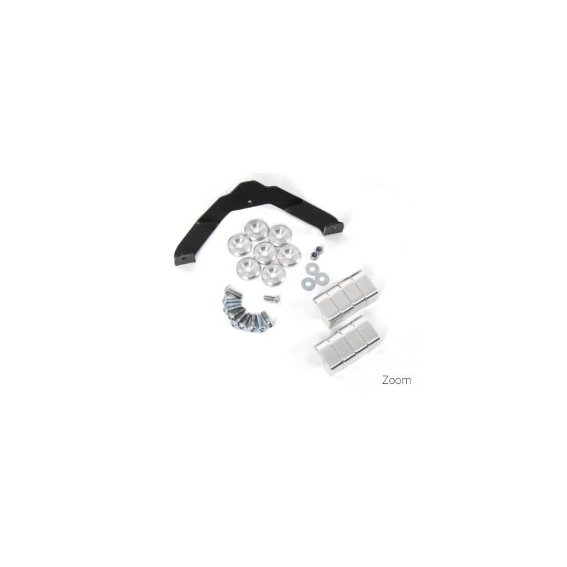 Hepco Becker 500105 Kit montaggio piastra universale XTRAVEL BASIC su telaietti originali BMW