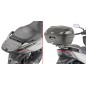 Attacco Givi SR6115 per bauletti Monolock KYMCO X-TOWN 125-300 CITY 2020