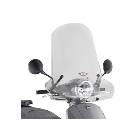 Parabrezza Givi 7062A per scooter SYM Fiddle 125 2020