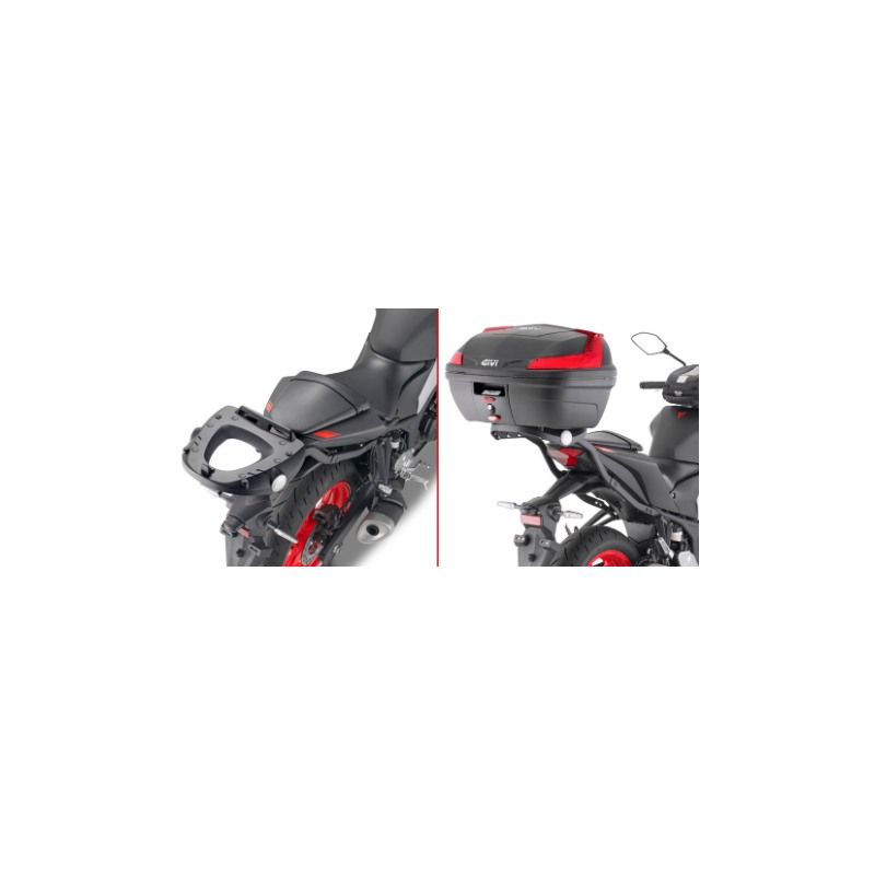 Portapacchi bauletto Givi 2151FZ per Yamaha MT-03 321 dal 2020