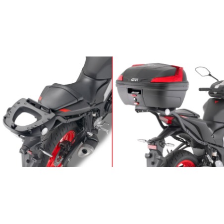 Portapacchi bauletto Givi 2151FZ per Yamaha MT-03 321 dal 2020