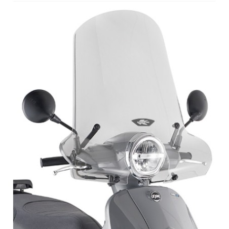 Parabrezza Kappa 7062AK per scooter SYM Fiddle 125 2020