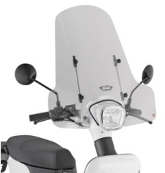 Givi A9030A Kit attacchi parabrezza 107A per Askoll ES1 ES2 ES3