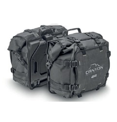 Givi GRT720 Coppia borse laterali Canyon impermeabili con aggancio Monokey