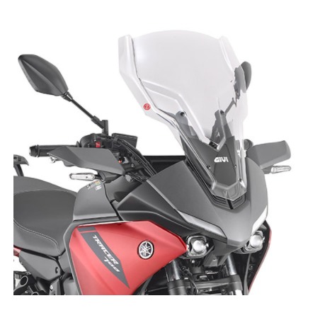 Cupolino alto Givi D2148ST Per Yamaha Tracer 700 2020 Trasparente