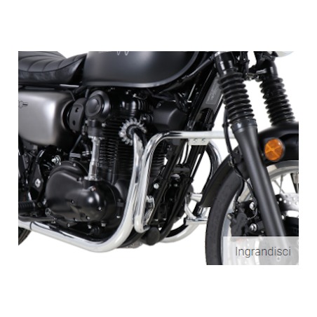 Hepco Becker 5012541 00 02 Protezione motore tubolare Cromata Kawasaki W800 Street / Cafè / Standard 2019 -