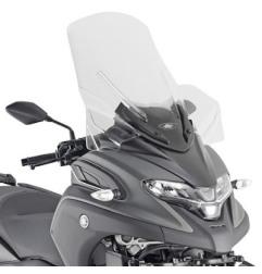 Parabrezza alto Kappa KD2149ST per Yamaha Tricity 300 2020 su attacchi originali