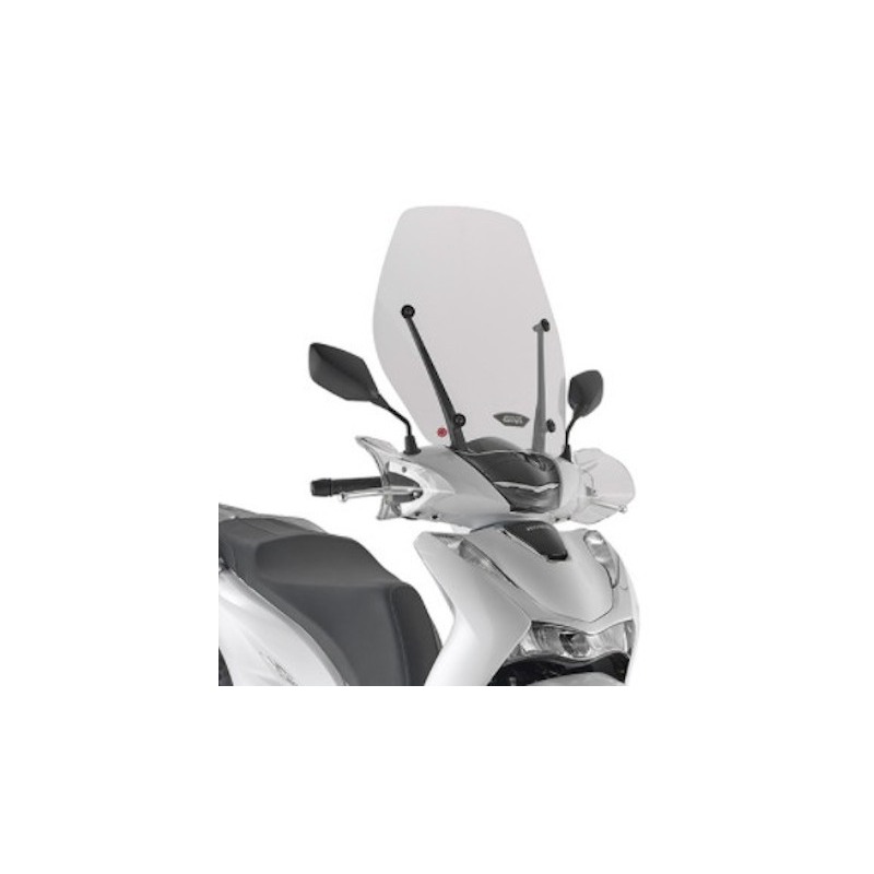 Givi D1181ST Parabrezza per attacchi originali Honda SH 125/150 2020 e SH350 