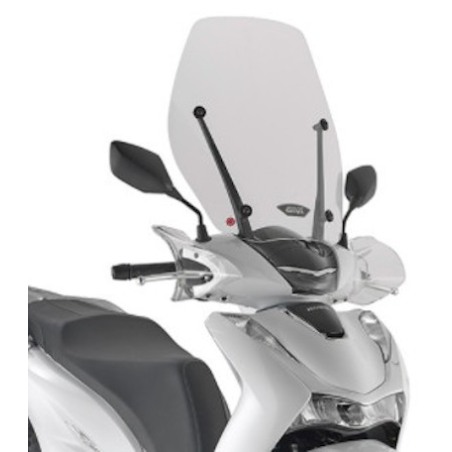 Givi D1181ST Parabrezza per attacchi originali Honda SH 125/150 2020 e SH350 