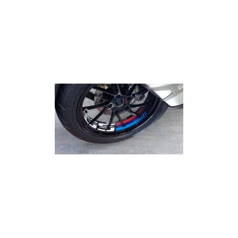 Adesivi cerchi moto Puig 20150N Nero Blu Rosso BMW R1250 GS e R1200 GS
