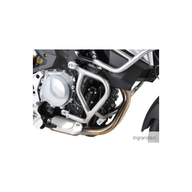 Hepco Becker 5016512 00 22 Barra protezione motore BMW F750GS 2018- Acciaio inossidabile