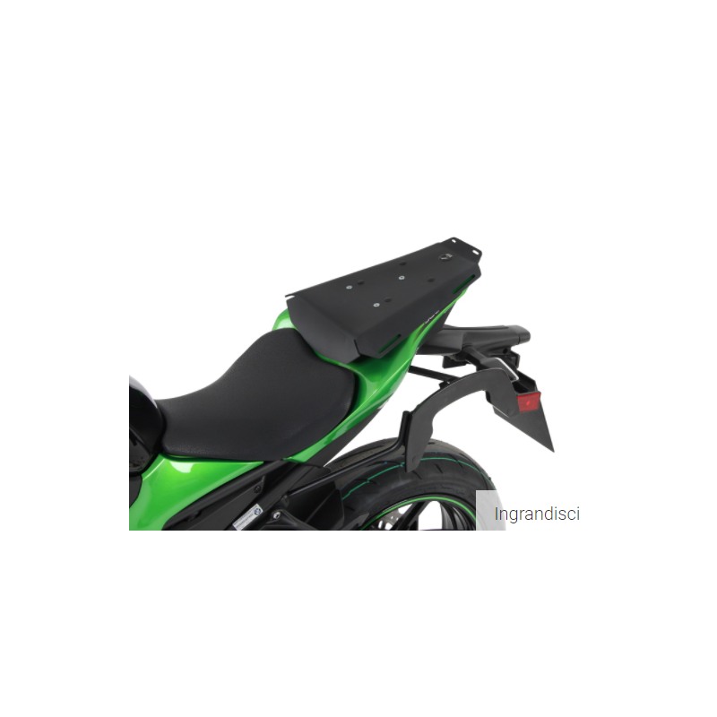 Hepco Becker 6702529 00 01 Piastra Sportrack Kawasaki Z900 2017- Nero