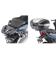Piastra Allargatrice Per Cavalletto Laterale Moto Ymiko In Alluminio CNC Per Honda NC750X E X-ADV 2017-2019 (Grigio)