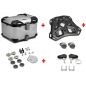 SW-Motech GPT.07.782.70100/S Sistema bauletto TRAX ADV BMW R1250GS Adventure Argento