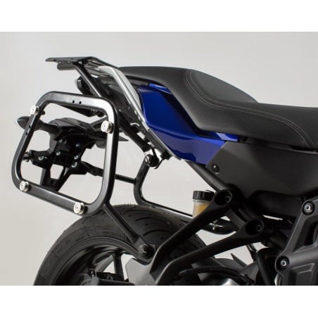 SW-Motech KFT.06.593.20000/B Telai laterali EVO Yamaha MT-07 Tracer 700 Nero