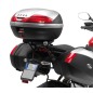 Givi SR312 Portapacchi con Piastra Monokey per Ducati Multistrada 1200 10-12