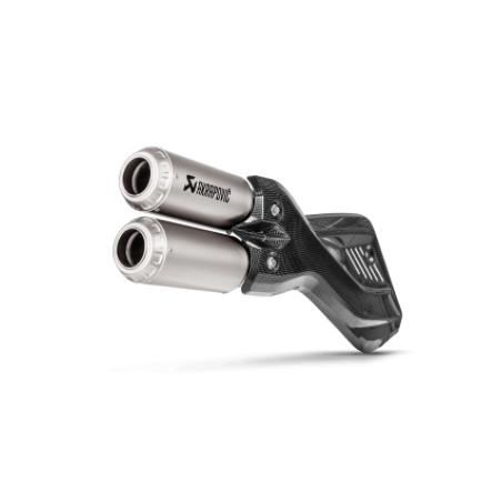 Akrapovic S-D9SO10-HIFFT scarico slip on per Ducati Multistrada 950 / S e 1200 / 1260 Enduro