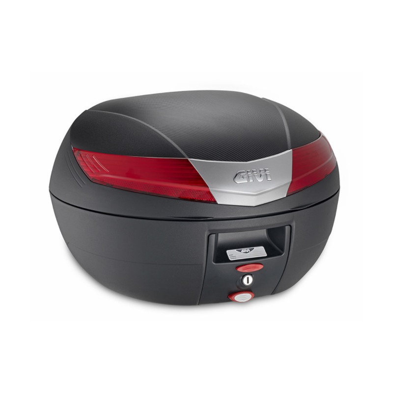 Givi V40N bauletto monokey 40 litri nero con catadiottri rossi