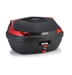 Givi B4700NML Bauletto Monolock nero Catarifrangenti rossi 