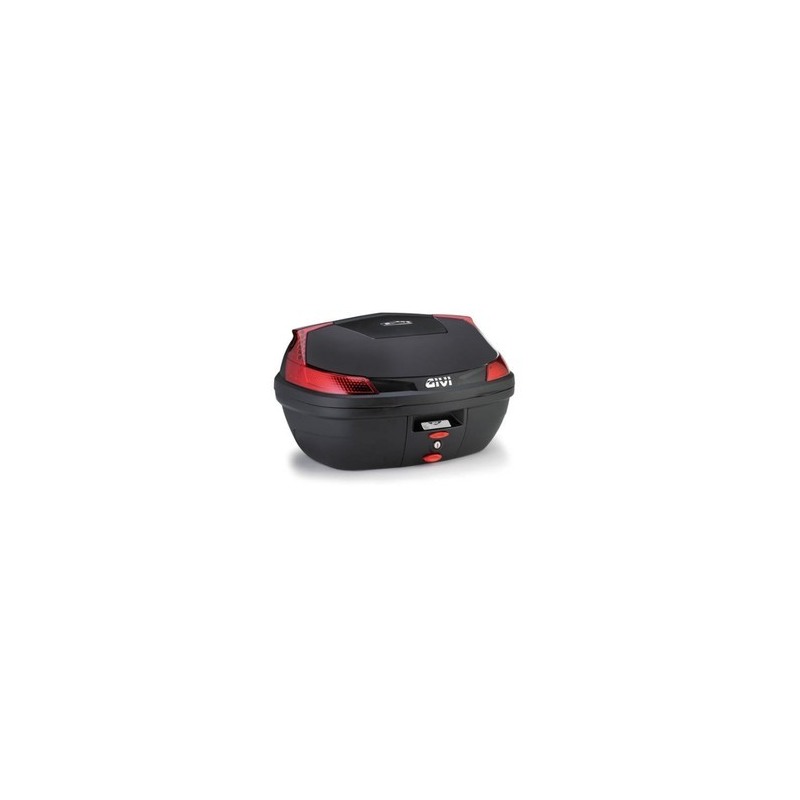 Givi B4700NML Bauletto Monolock nero Catarifrangenti rossi 