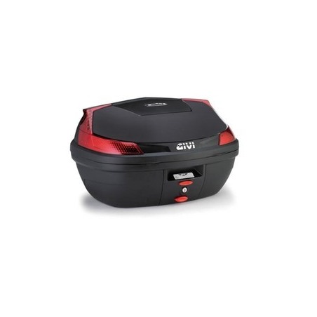 Givi B4700NML Bauletto Monolock nero Catarifrangenti rossi 