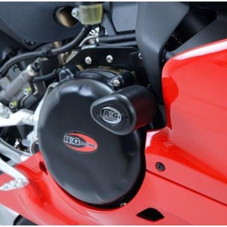 R&G CP0485BL Tamponi / Protezioni telaio Aero Ducati Panigale V2 955 Nero