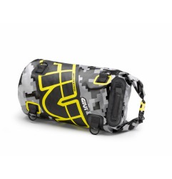 Givi EA114CM Borsa impermeabile Sella o Portapacchi 30 LT Camouflage Grigio Giallo