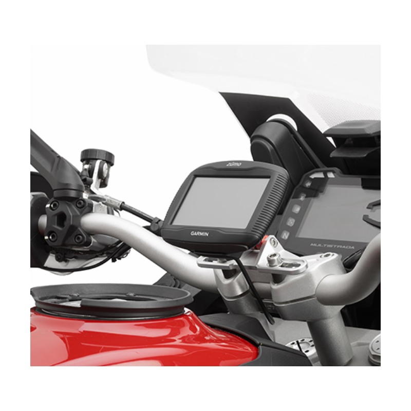 Givi SGZ39SM supporto in allumnio per  Garmin Zumo 390LM e Garmin Zumo 590LM su S901A 