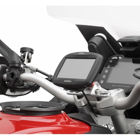 Givi SGZ39SM supporto in allumnio per  Garmin Zumo 390LM e Garmin Zumo 590LM su S901A 