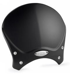 Givi 100ALB Cupolino Universale per moto Naked in alluminio Nero