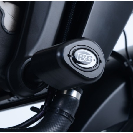 R&G CP0439BL Tamponi / Protezioni telaio Aero Anteriori Yamaha Mt-09 2017