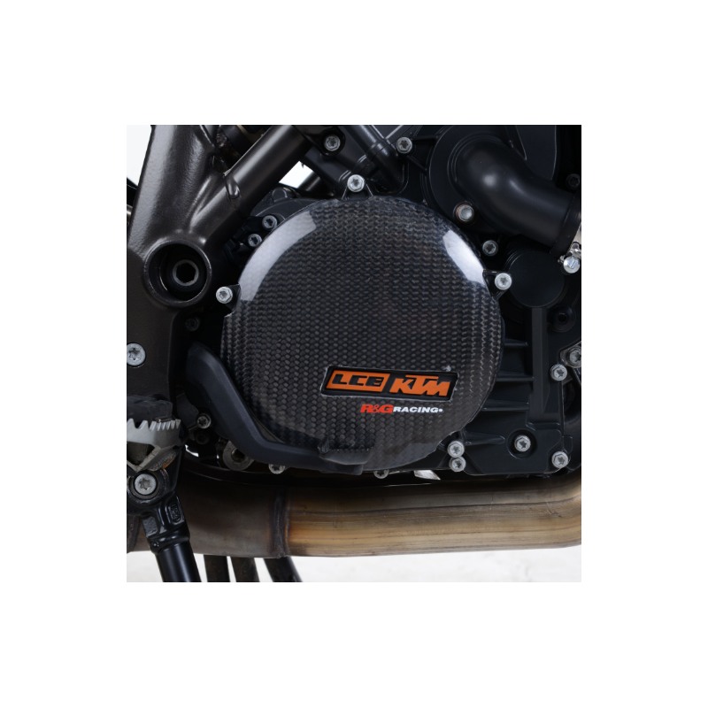 R&G ECS0103C Protezione motore dx in carbonio per modelli KTM